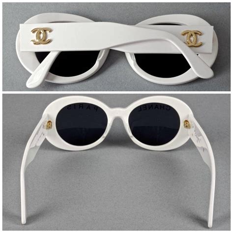 chanel paris white glasses|Chanel sunglasses online shop.